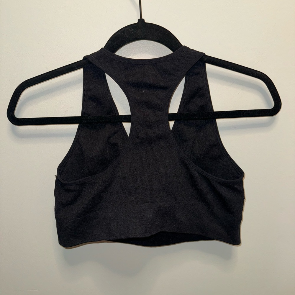 Reebok Racerback Ribbed Sports Bra - Picture 3 of 3